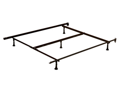 Standard 5-Leg Twin/Full/Queen Bed Frame on Glides