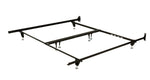 Heavy-Duty 8-Leg Queen/King Bed Frame on Glides