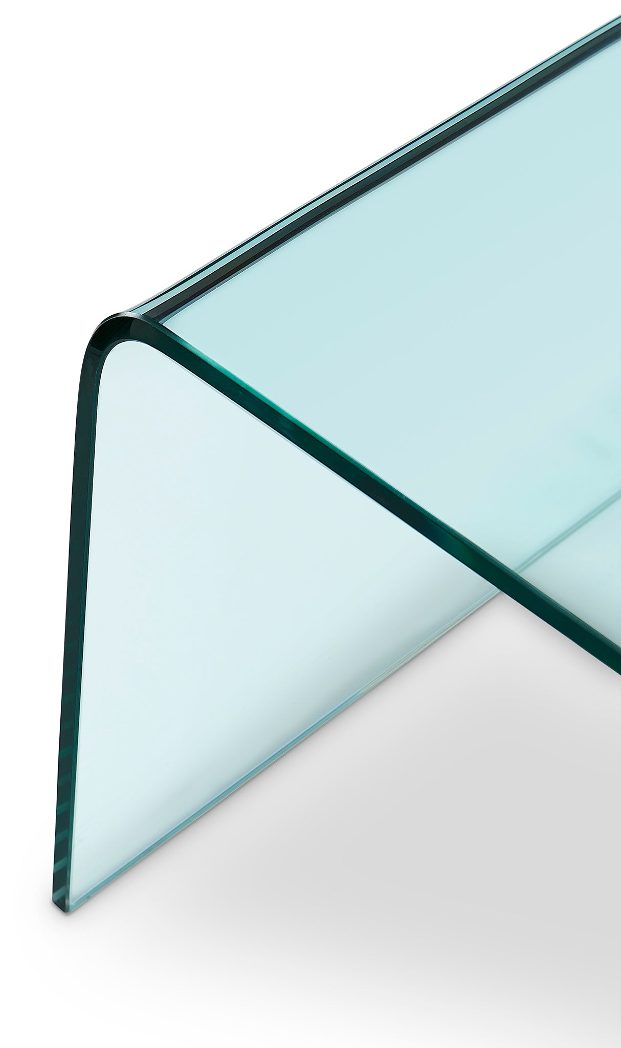 Flow 43.5" Coffee Table - Glass