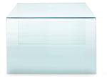 Flow 43.5" Coffee Table - Glass