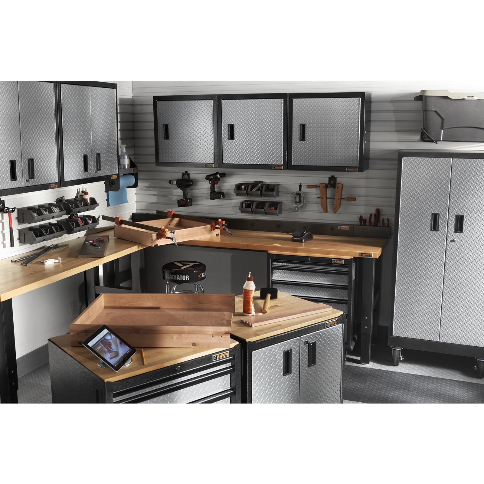 Gladiator Silver Tread Premier Pre-Assembled GearDrawer - GAGD275DLG