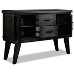 Imari Dining Server - Black and Grey