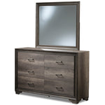 Sophie 6- Piece Full Bedroom Package - Weathered Grey