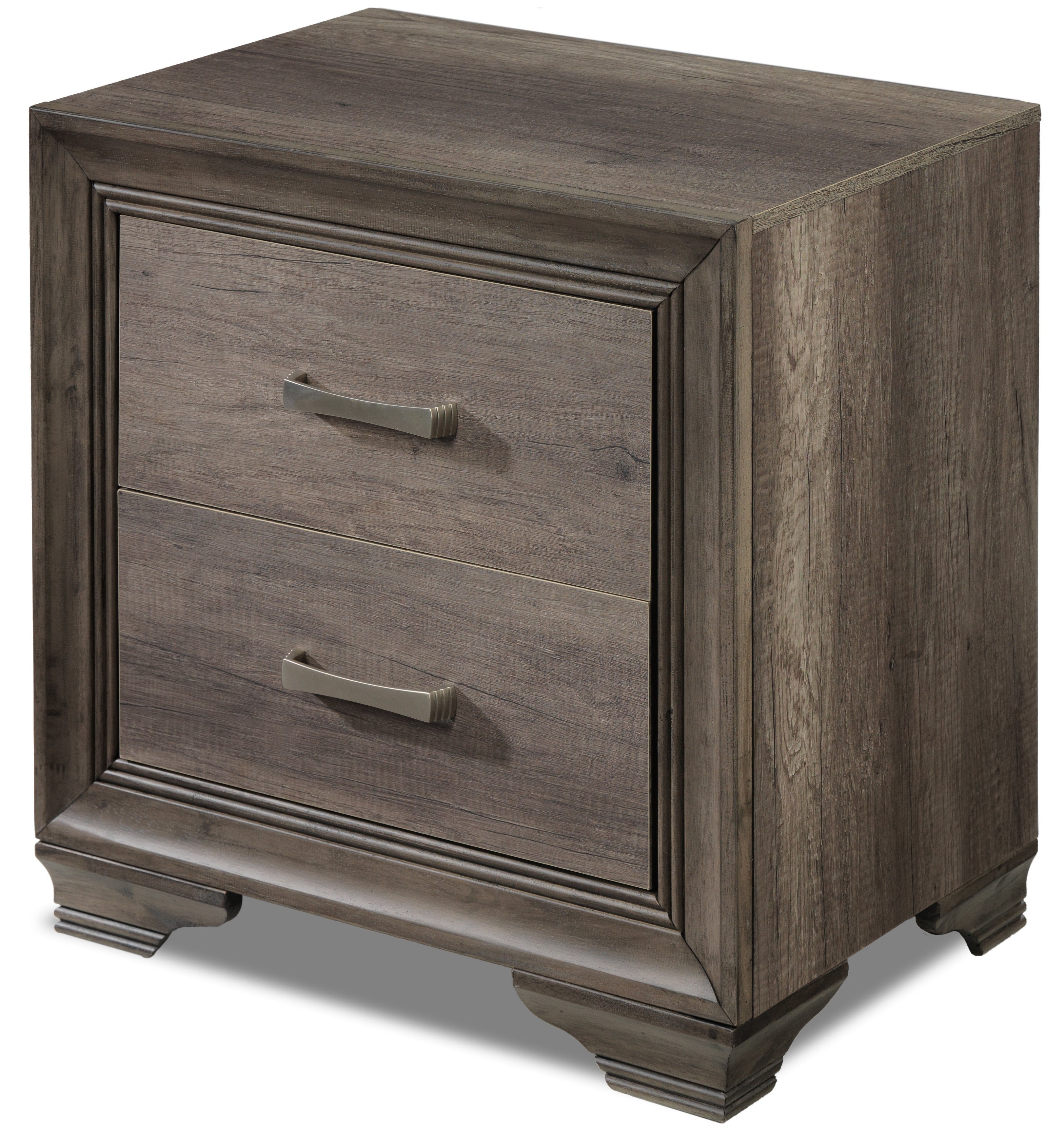 Sophie 6- Piece Full Bedroom Package - Weathered Grey