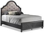 Spencer King Bed - Grey