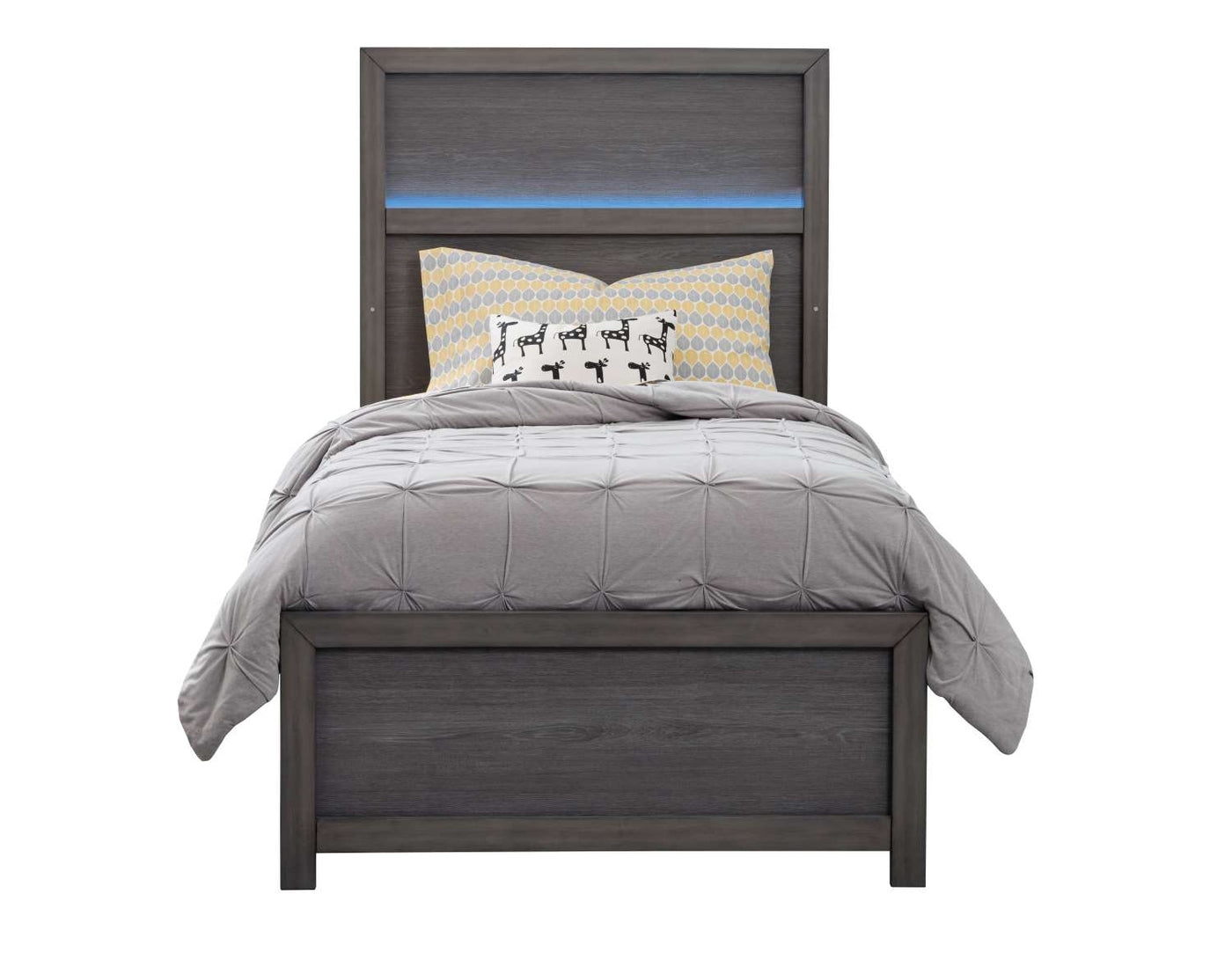 Westpoint 6-Piece Twin Bedroom Package - Weathered Grey