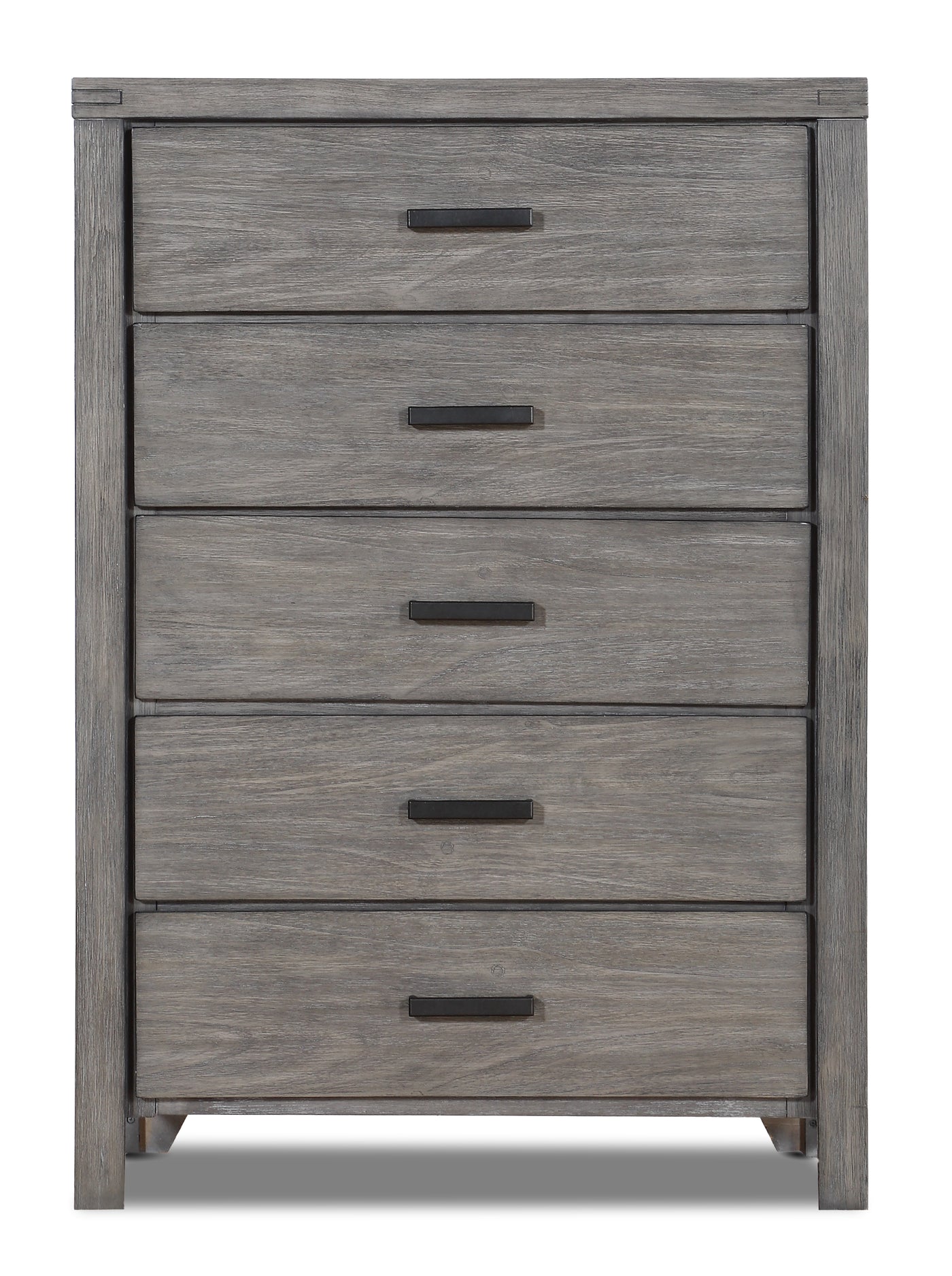 Copeland 5 Drawer Chest - Wire-Brushed Grey