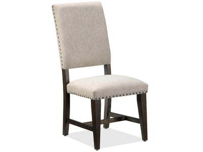 Flanigan Dining Chair - Beige and Espresso