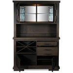 Flanigan Buffet and Hutch - Distressed Espresso