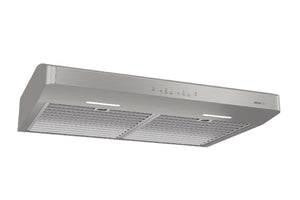 Broan Stainless Steel 30" 650 Max CFM Under-the-Cabinet Range Hood - ERLE130SS