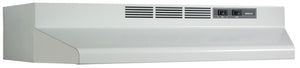 Broan White 24" 210 Max CFM Under-the-Cabinet Range Hood - BU224WH