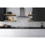 Venmar Black Stainless Steel 30" 600 Max CFM Pyramid Chimney Range Hood - VCS55030BSL