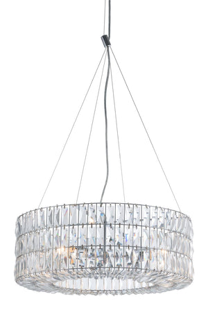 Zeenat 3 Light Crystal Chandelier