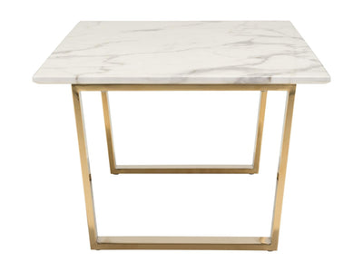 Nezahual Coffee Table - Stone/Gold