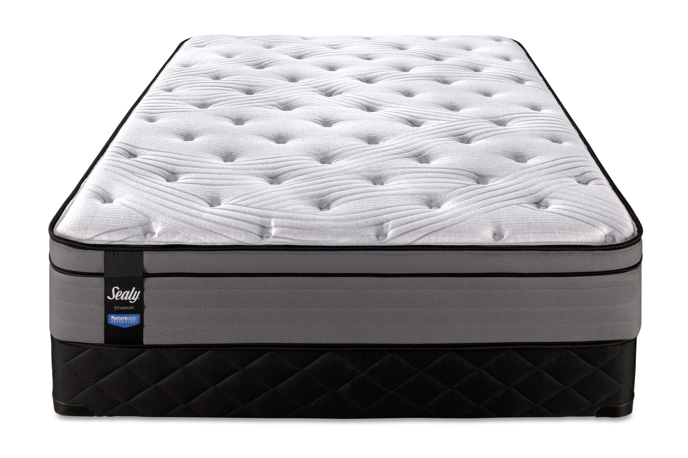 Sealy TI2 Firm Twin Mattress and Boxspring Set