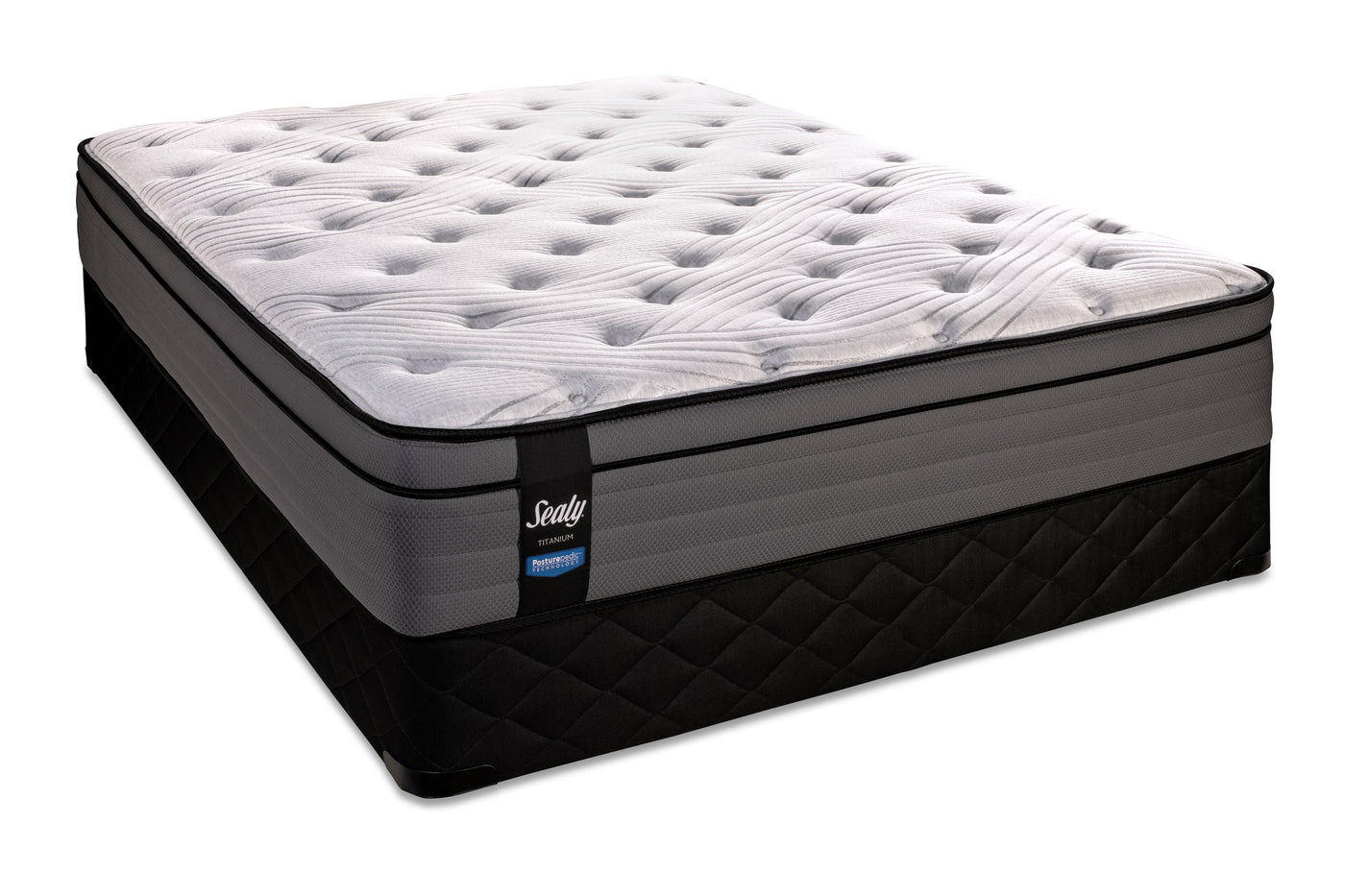 Sealy TI2 Firm Twin Mattress and Boxspring Set