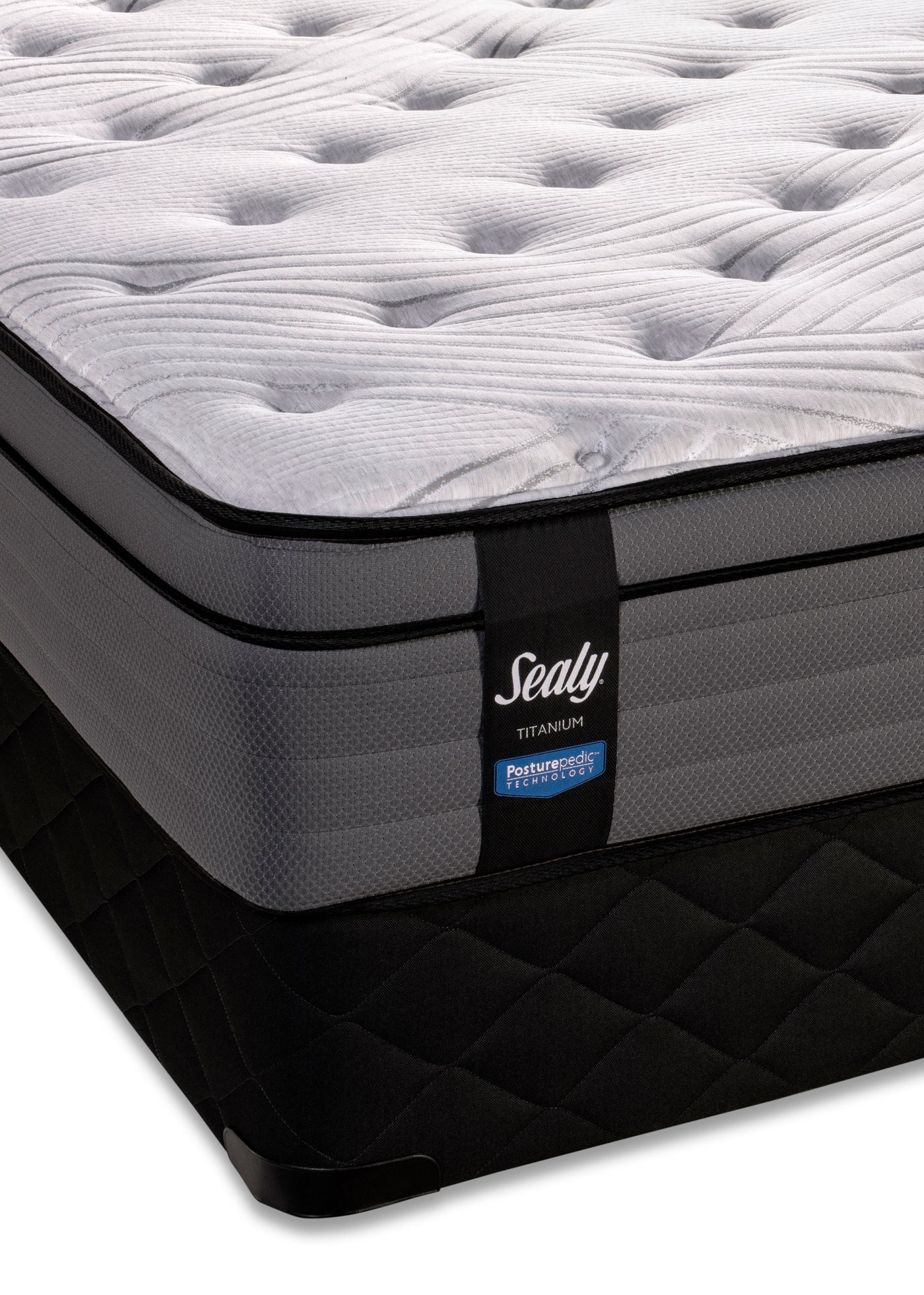 Sealy TI2 Firm Twin Mattress and Boxspring Set