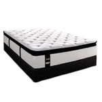 Sealy Illuminating Plush Queen Mattress and Boxspring Set
