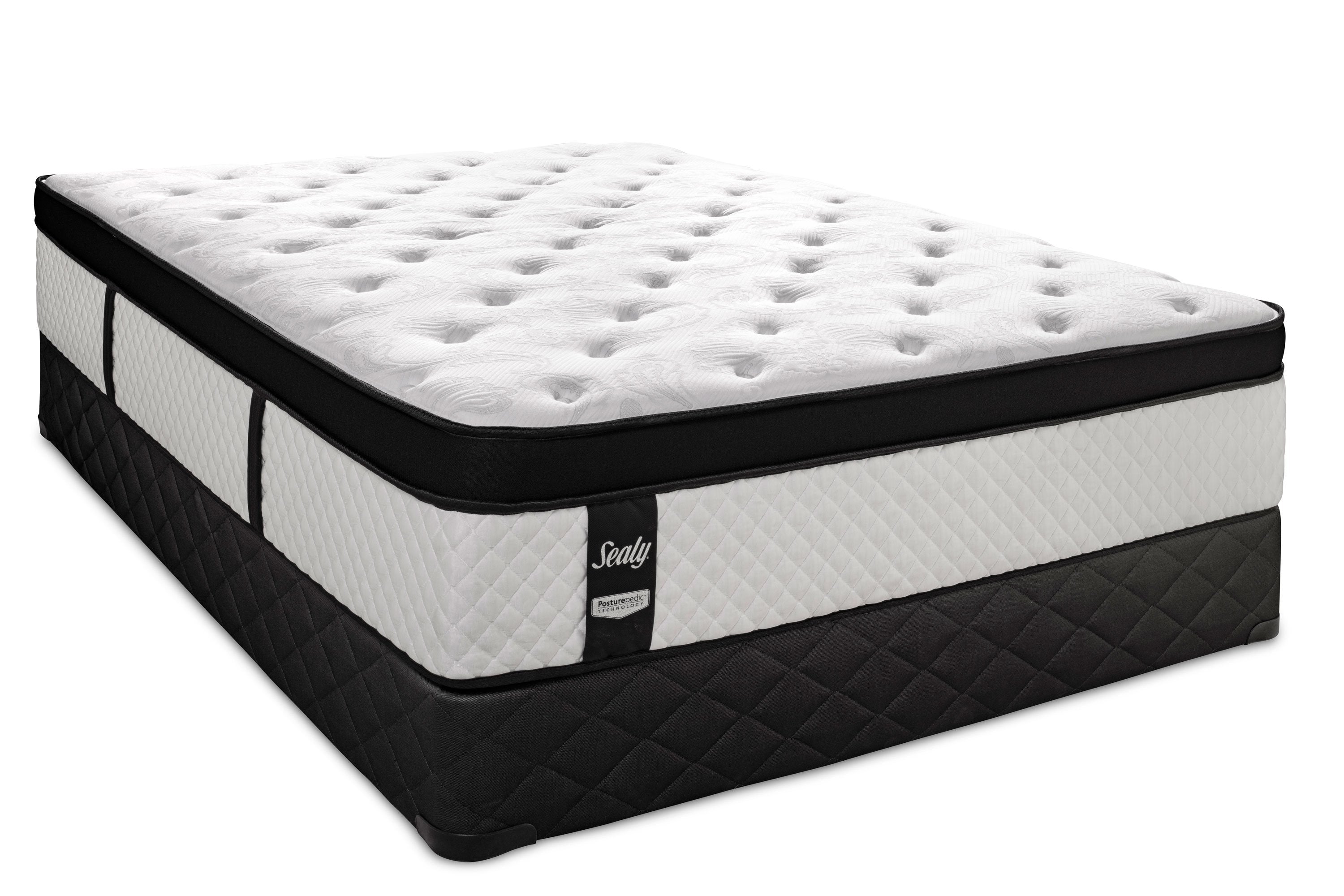 Sealy Flawless Plush Full Mattress and Boxspring Set