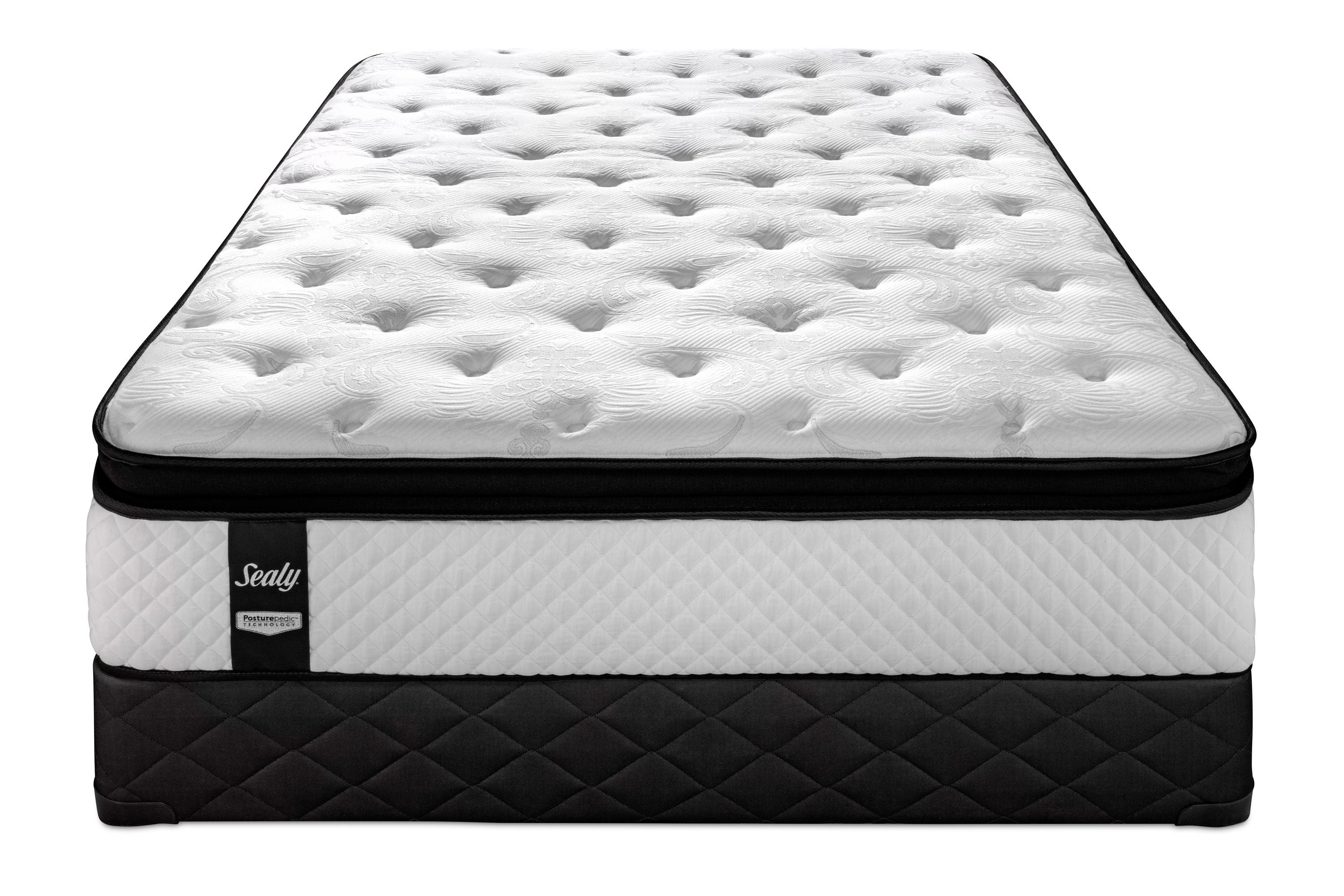 Sealy Flawless Plush Full Mattress and Boxspring Set