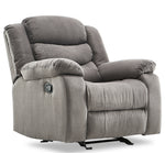 Earl Glider Recliner - Grey