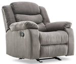 Earl Glider Recliner - Grey