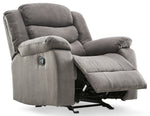Earl Glider Recliner - Grey