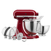 KitchenAid Empire Red Artisan® Series Tilt-Head Stand Mixer with Premium Accessory Pack - KSM195PSER