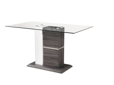 Atlas II Counter Height Dining Table - Grey, White