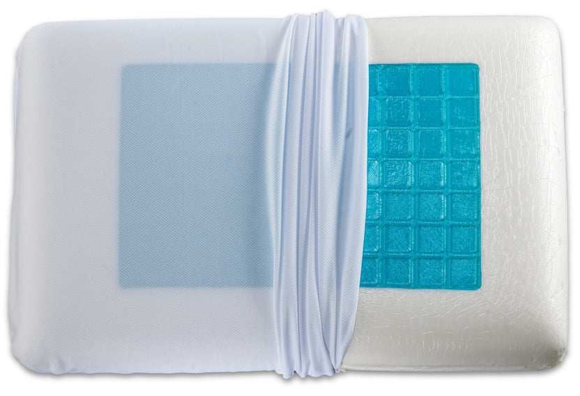 Cool Gel Standard Memory Foam Pillow Leon's