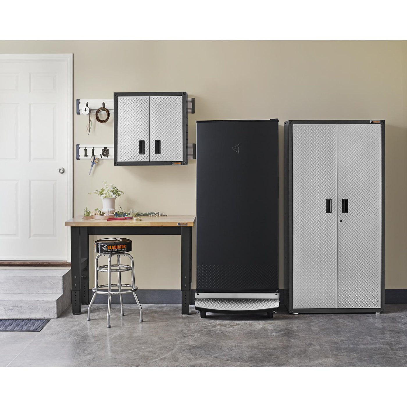 Gladiator Black 17.8 Cu. Ft. All Refrigerator - GARF30FDGB