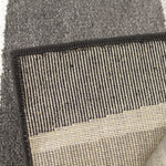 Paladin 6'7" X 9'6" Drifts Rug - Black Grey  Area Rug