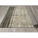 Ollie 7'10" X 10'10" Abstract Pen Drawing Rug - Grey  Area Rug
