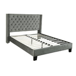 Olsen 3-Piece Queen Platform Bed - Grey