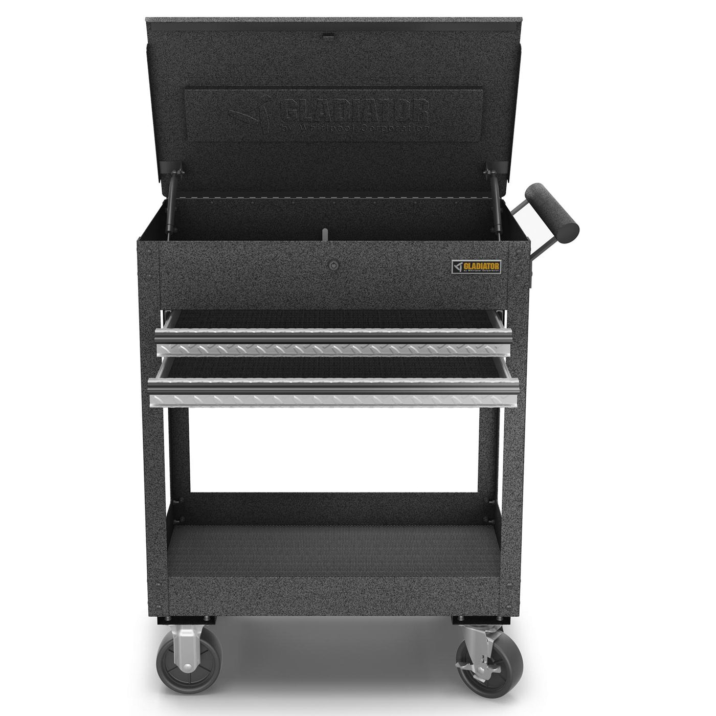 Gladiator Silver Tread 2-Drawer Utility Cart - GAMT28KDFG