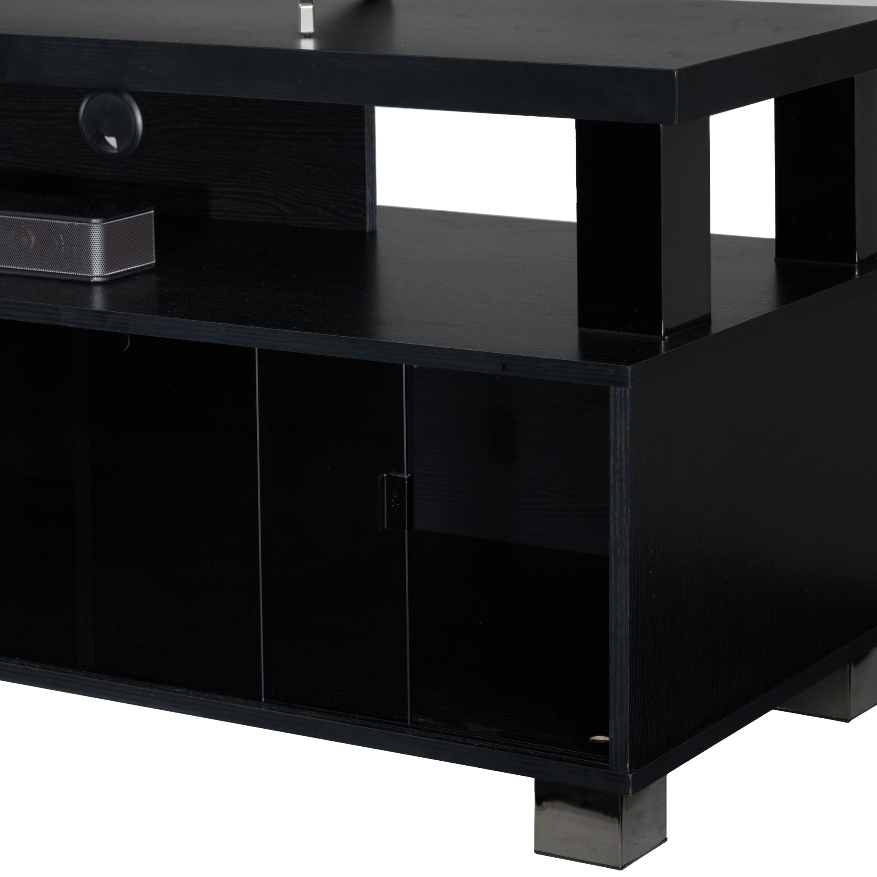 Pacey TV Stand - Ravenwood Black