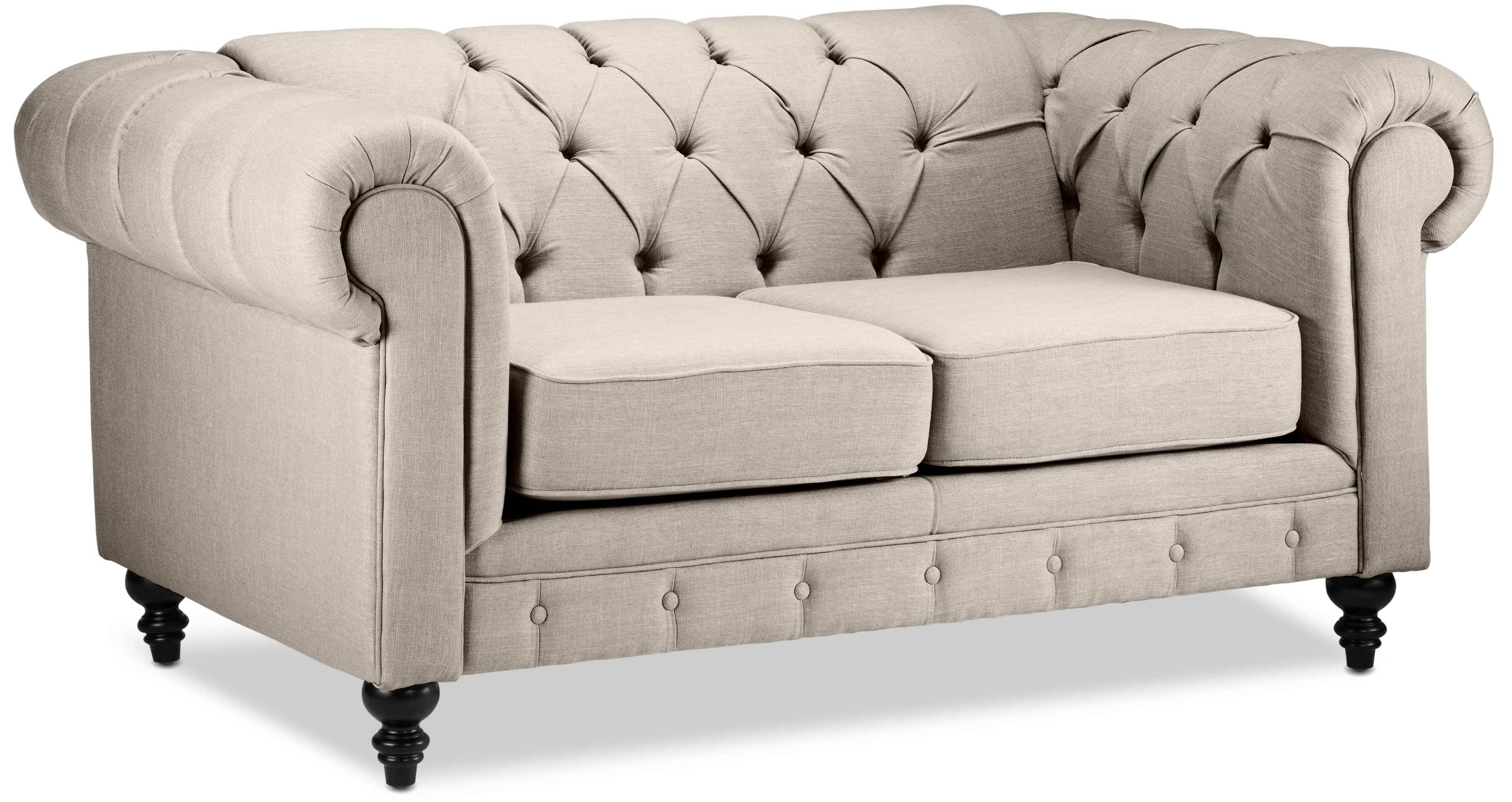 Derbyshire Loveseat - Taupe