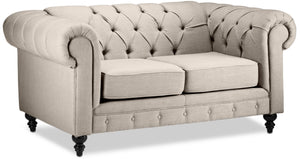 Derbyshire Loveseat - Taupe