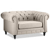 Derbyshire Chair and a Half - Taupe