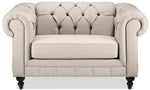 Derbyshire Chair and a Half - Taupe