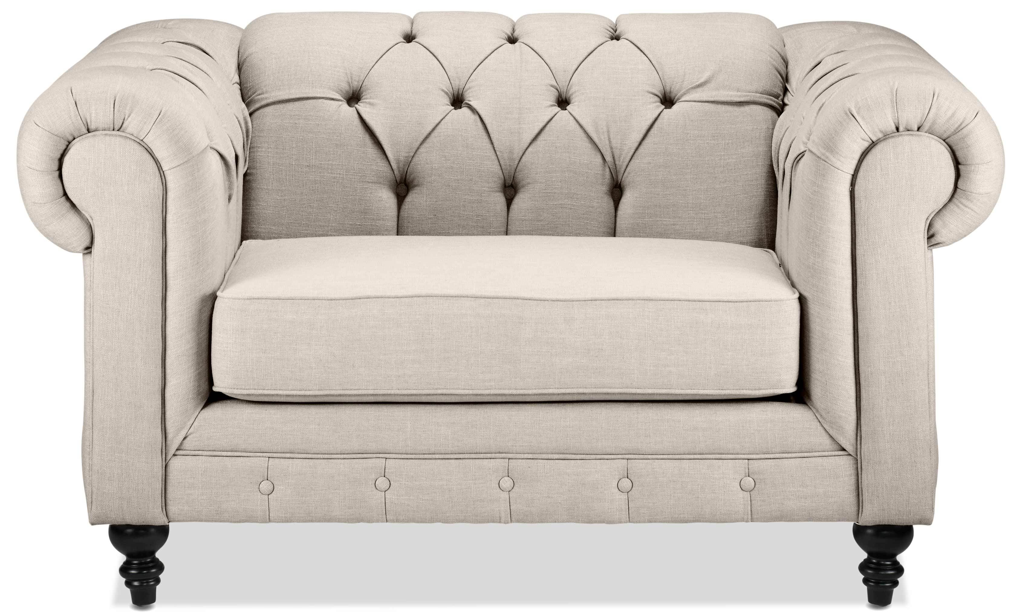 Derbyshire Chair and a Half - Taupe