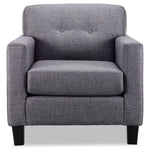 Merlin Sofa and Chair Set - Grey