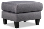 Merlin Ottoman - Grey