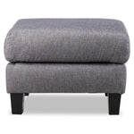 Merlin Ottoman - Grey