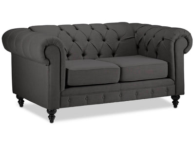 Derbyshire Loveseat - Dark Grey