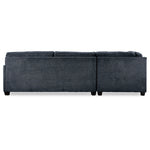 Anatasia 2-Piece Sectional with Left-Facing Chaise - Navy