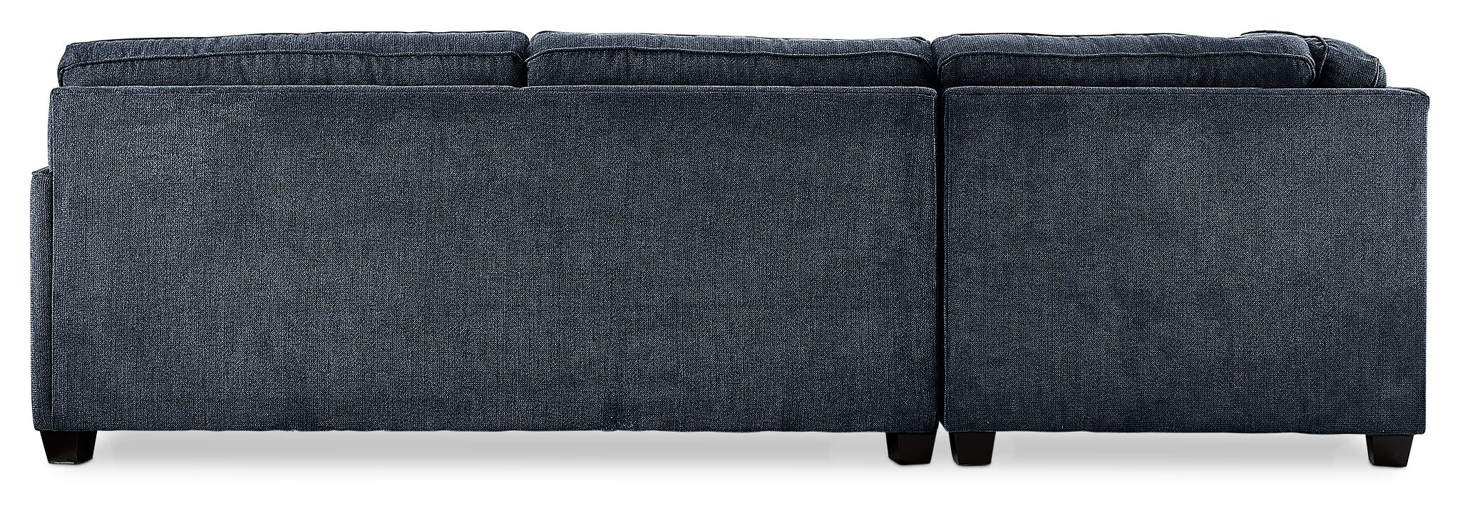 Anatasia 2-Piece Sectional with Left-Facing Chaise - Navy