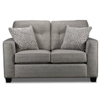 Athabasca Loveseat - Grey