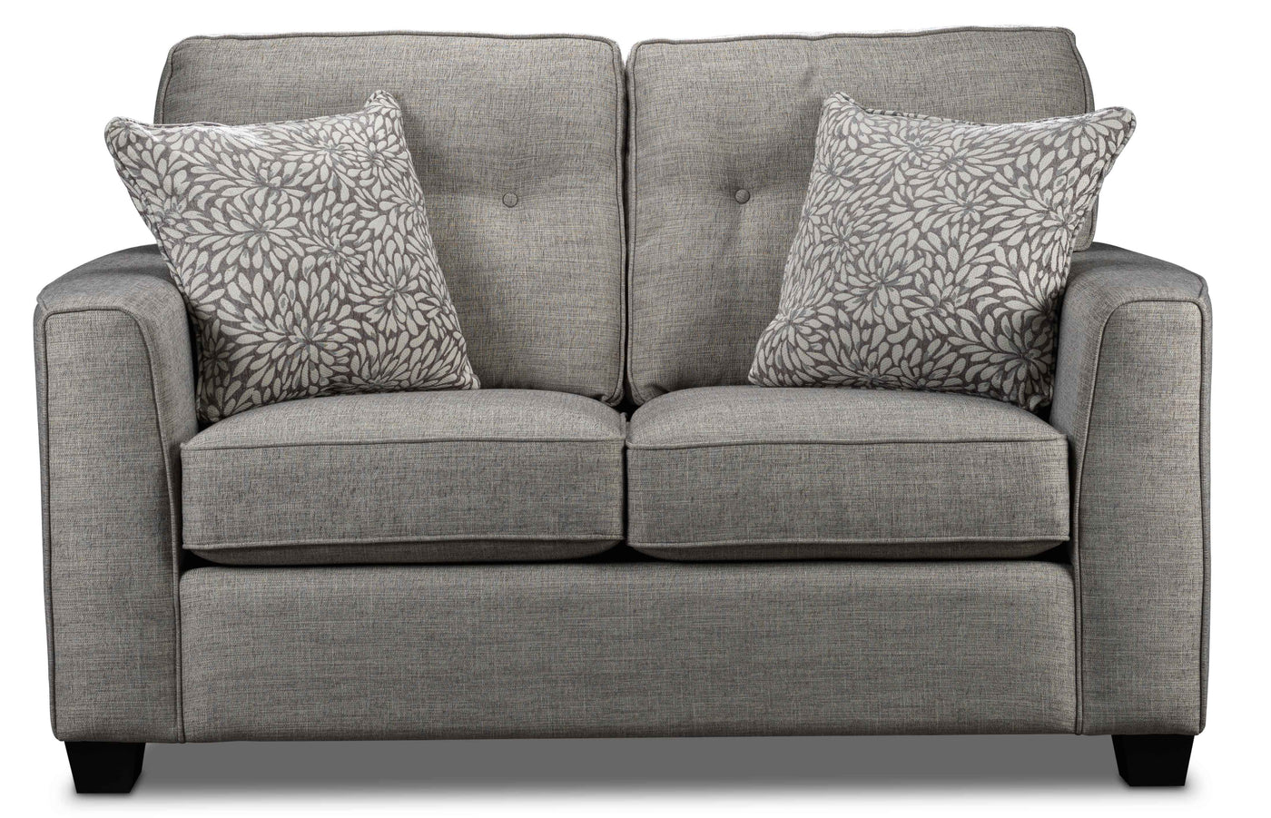 Athabasca Loveseat - Grey