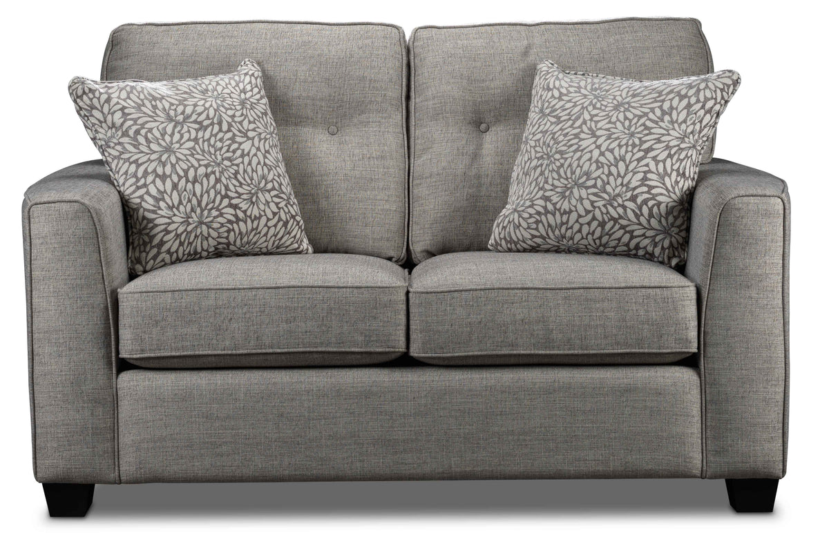 Athabasca Loveseat - Grey